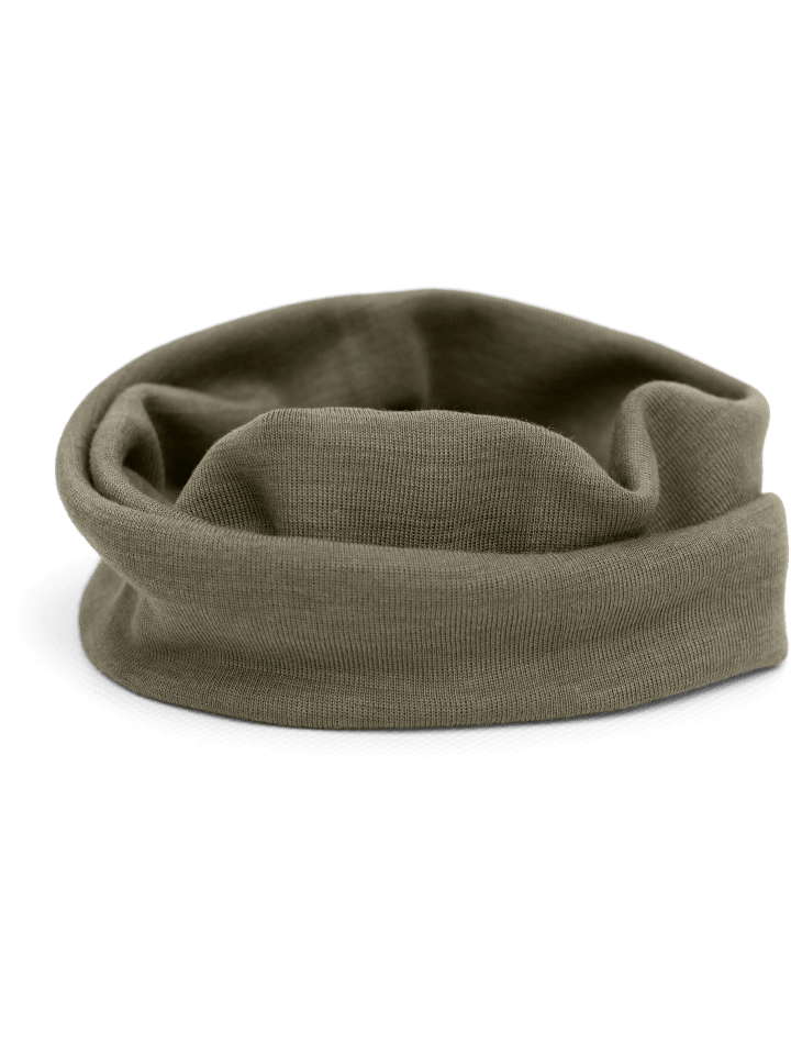 Engel Kinder Schlauchschal & Mulltuch Blaubaer in Olive