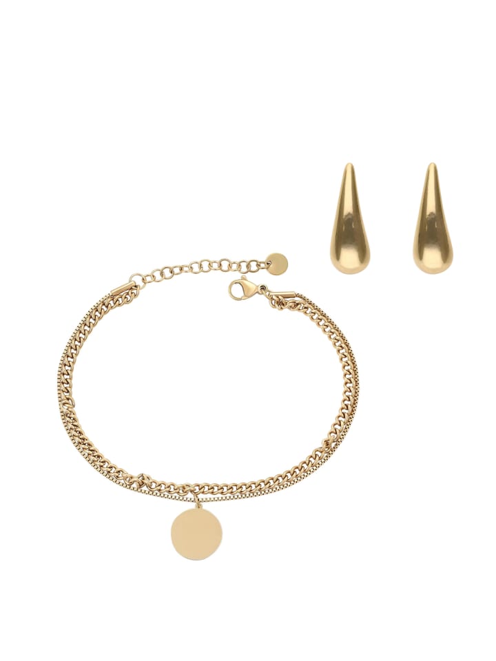 Women Jewelry Set in gold