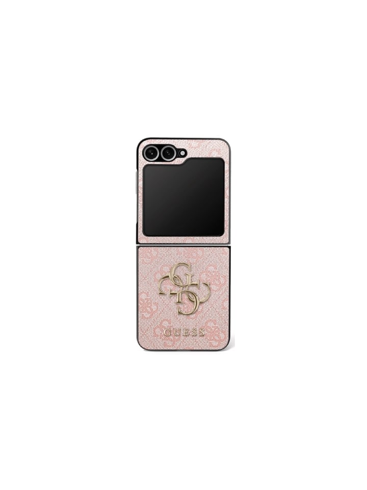 Guess Big 4G Logo Classic Logo Hülle Samsung Galaxy Z Flip 7 Rosa in Rosa