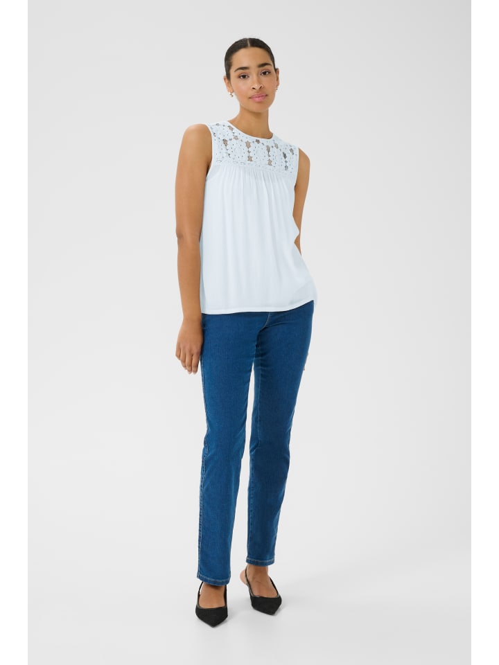 Bluse ärmellos KAciara Regular fit in Chalk