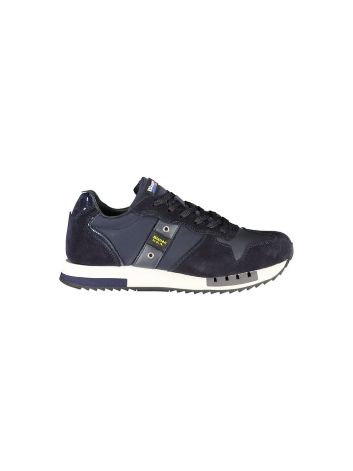 Blau Polyester Sneaker