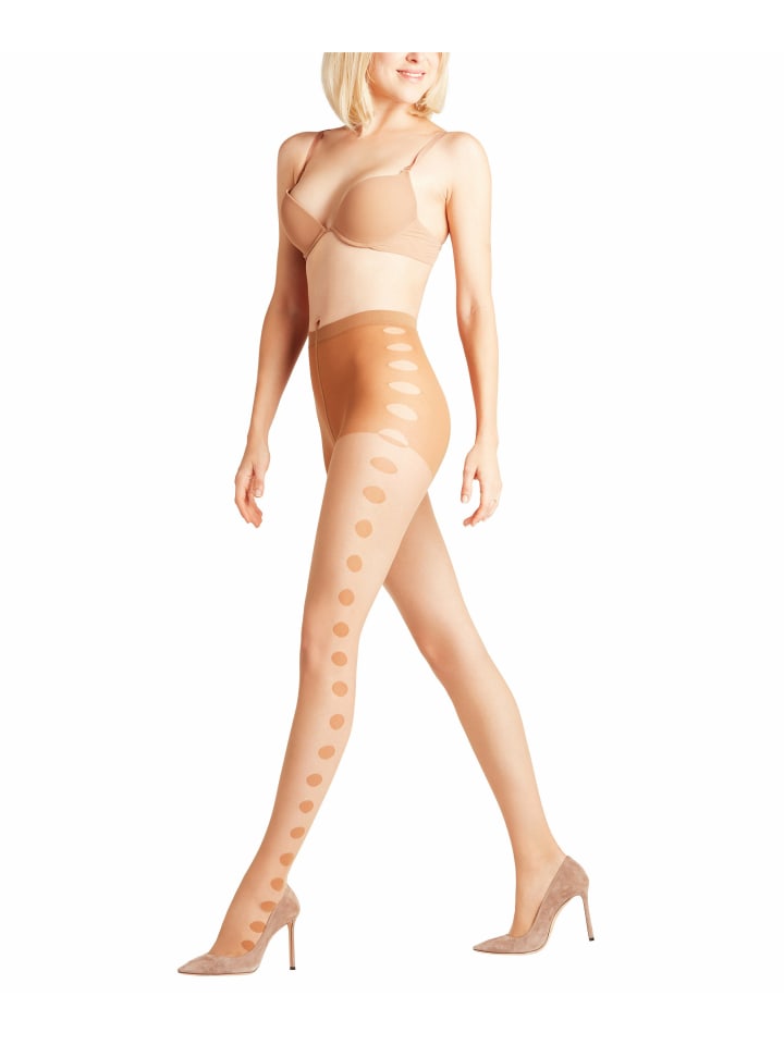 Strumpfhose Glamour Dot in Powder