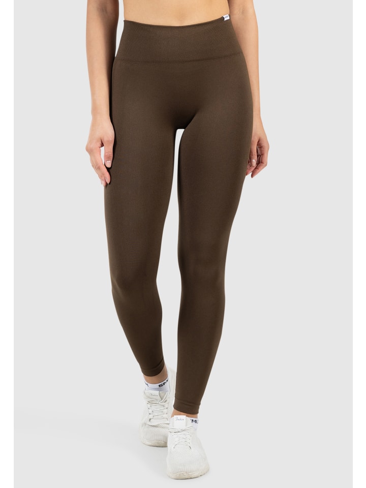 Leggings Alira Scrunch in Braun