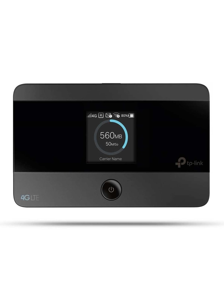 M7350 Mobiler 4G LTE WLAN Router -150 Mbit/s Farb-LCD 2000-mAh-Akku kompatibel