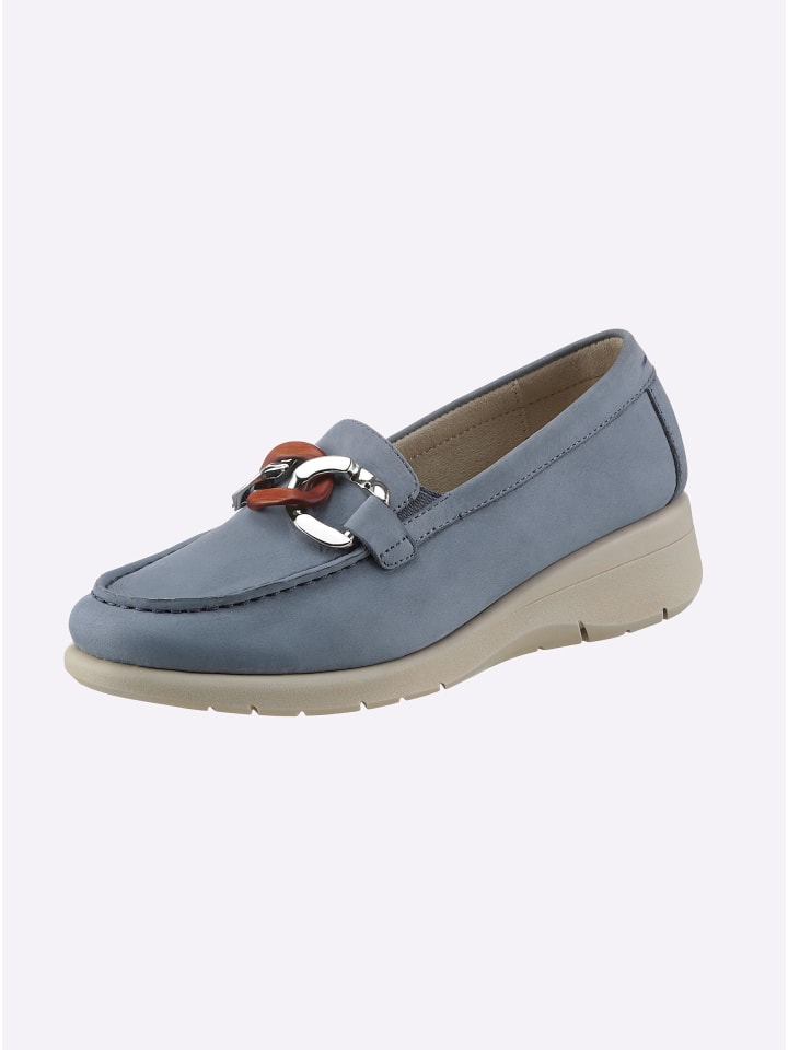 Slipper in himmelblau
