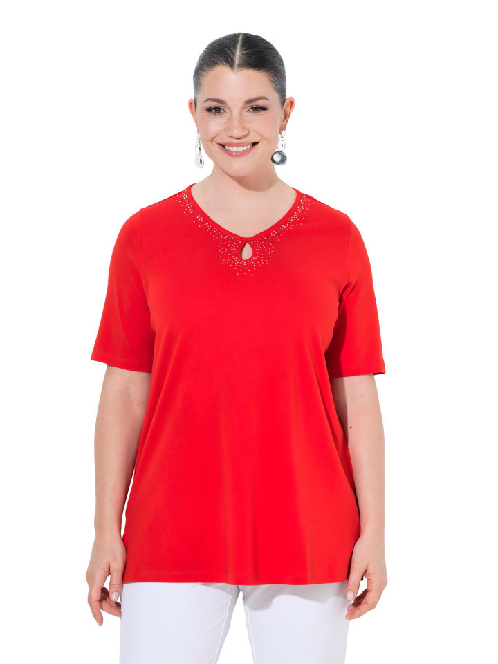 Shirt in paprikarot