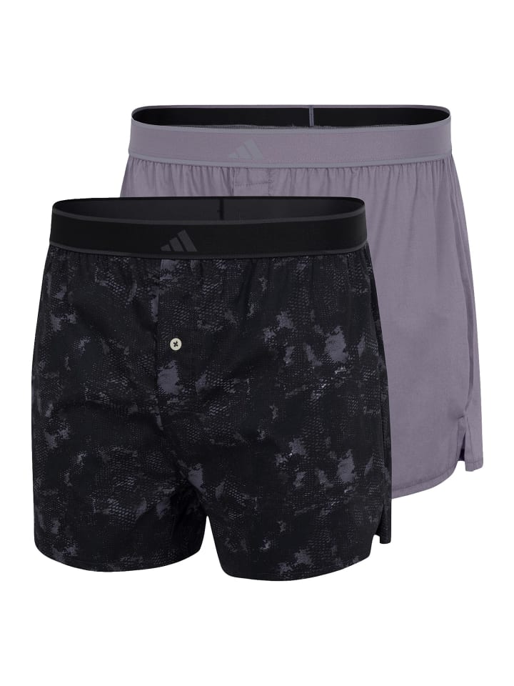Boxershorts Active Woven in Grau