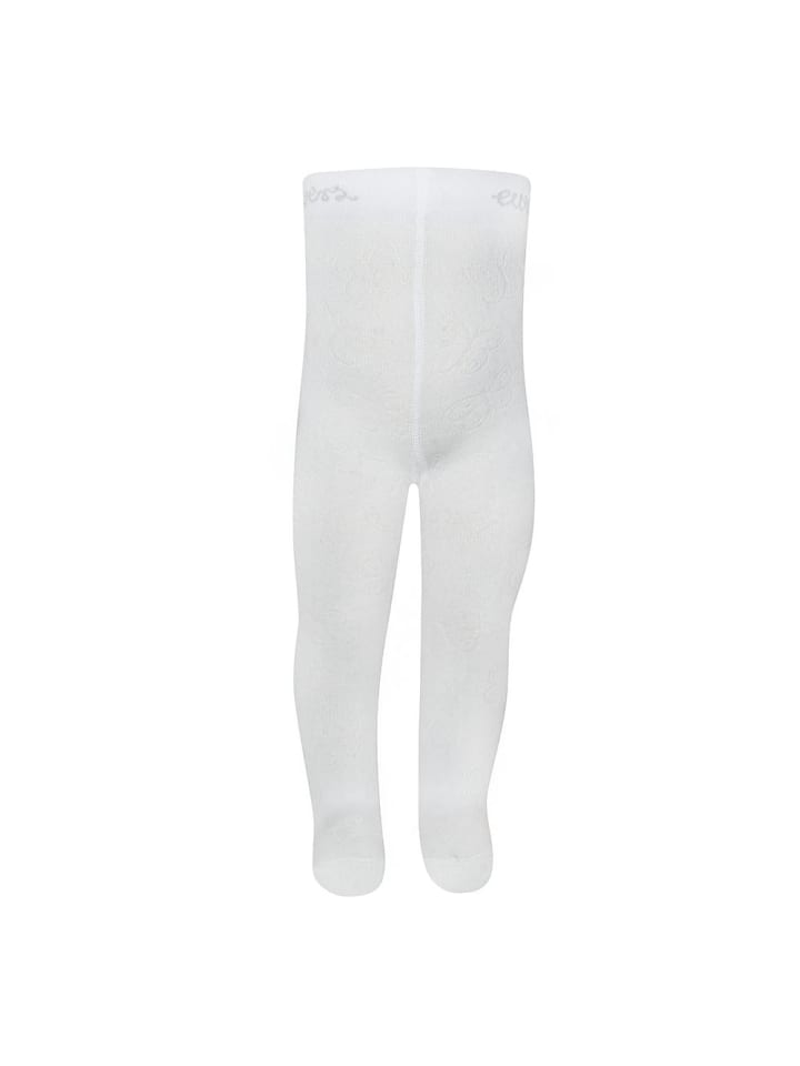 Strumpfhose Filet Schmetterlinge in weiß