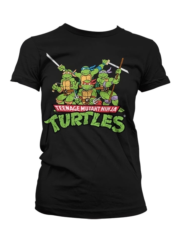 Shirt in Schwarz