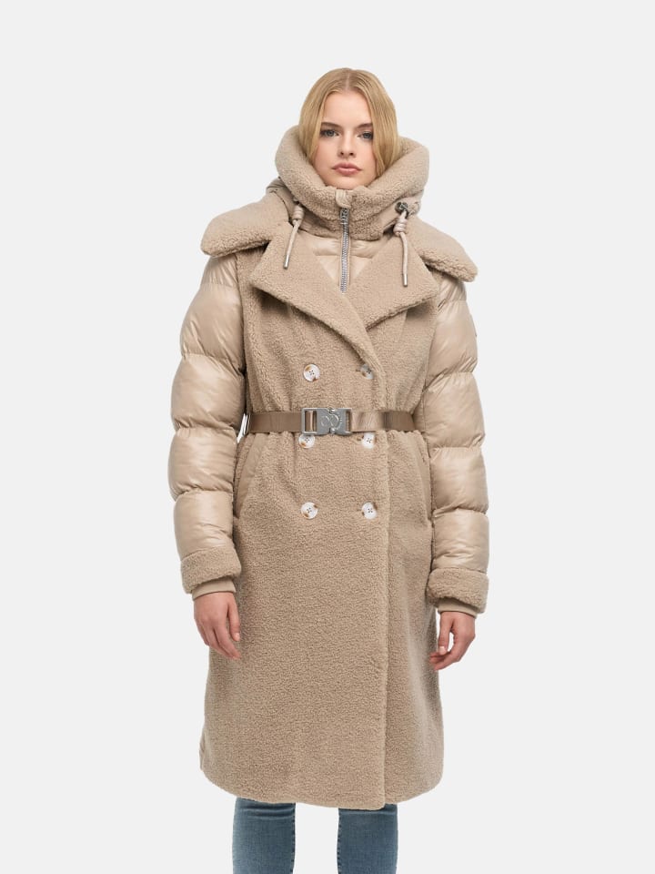 Wintermantel Kuscheltraum 14 in Light Taupe