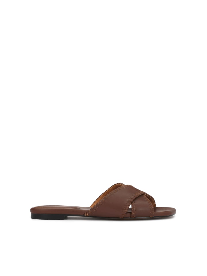 Slipper in Braun