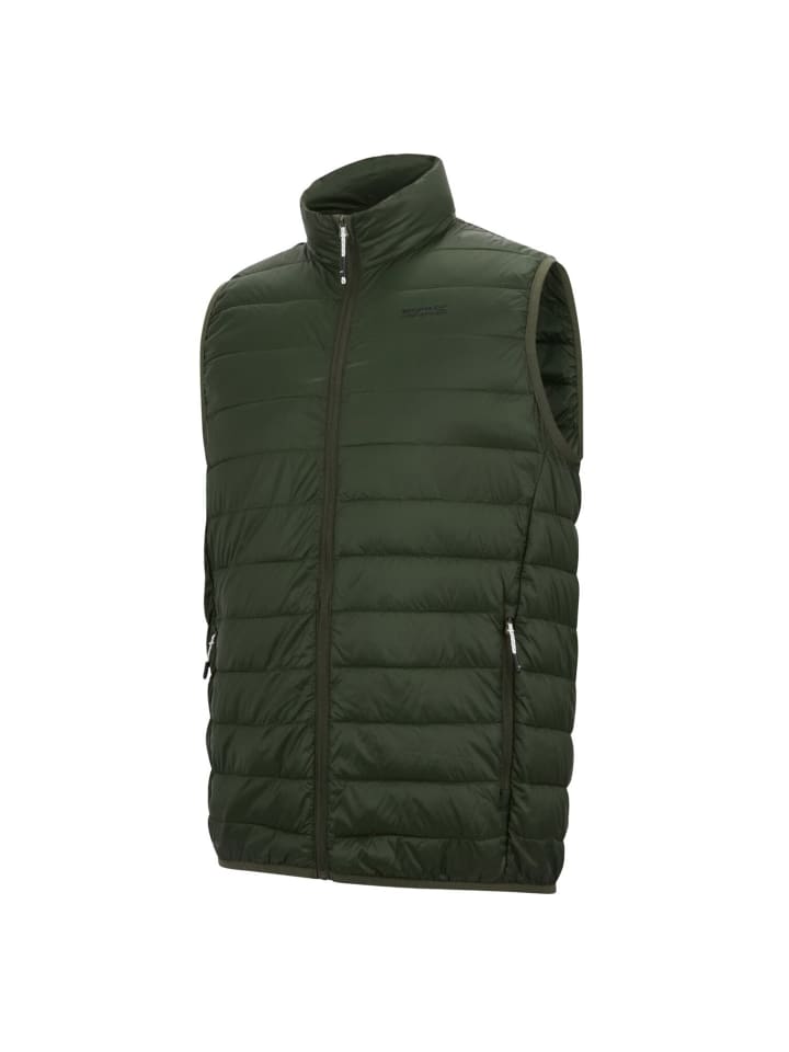 Steppweste / Bodywarmer Hillpack in grün