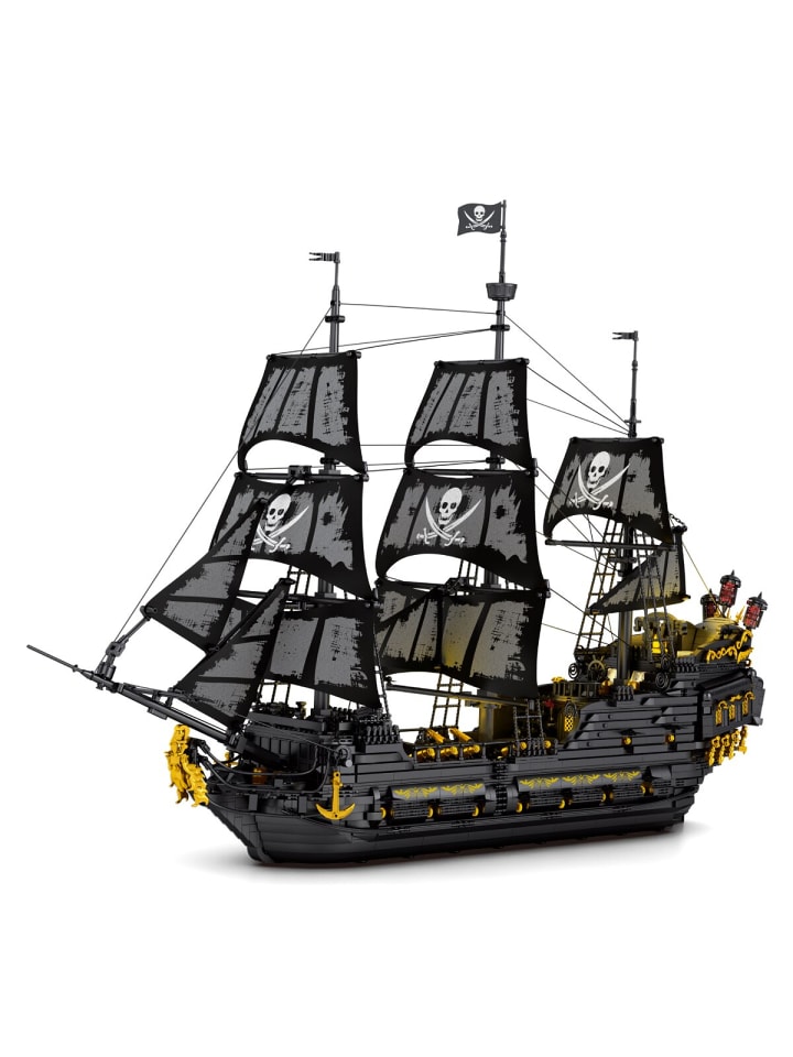 Reobrix 66036A1 Piratenschiff Klemmbaustein Set 4708 Teile ab 14 in Mehrfarbig