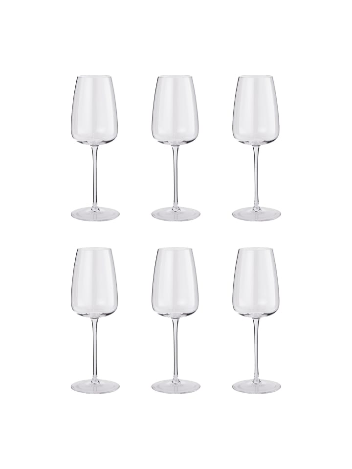 Butlers Weißweinglas ELYSIA 6er-Set in Durchsichtig