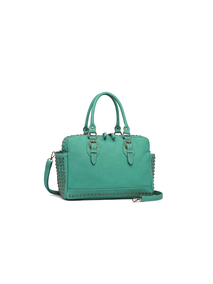 Handtasche " Boho " in jade