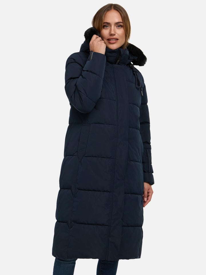 Steppmantel Blitzliebe XIV in Navy