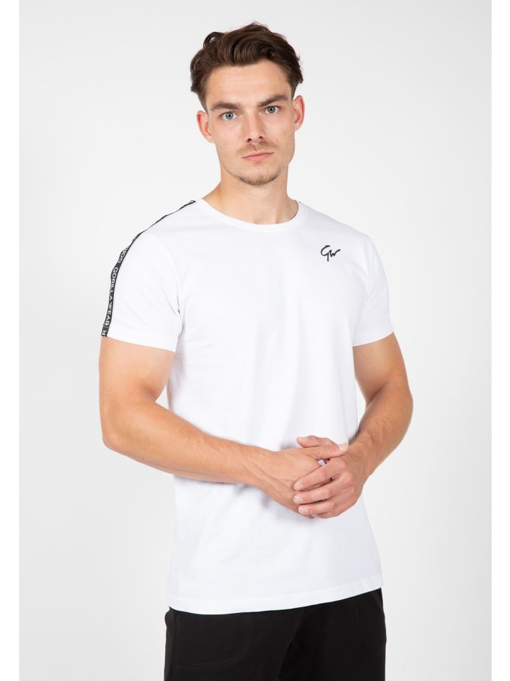 T-shirt - Chester - Weiß/Schwarz