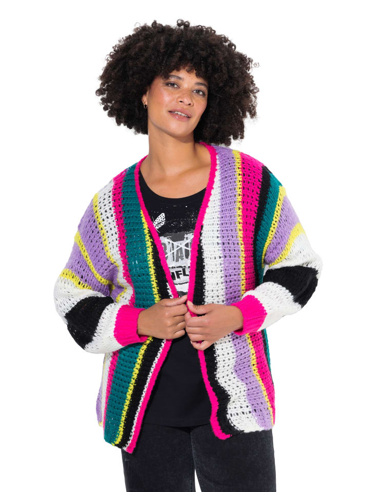 Strickjacke in dunkles türkis