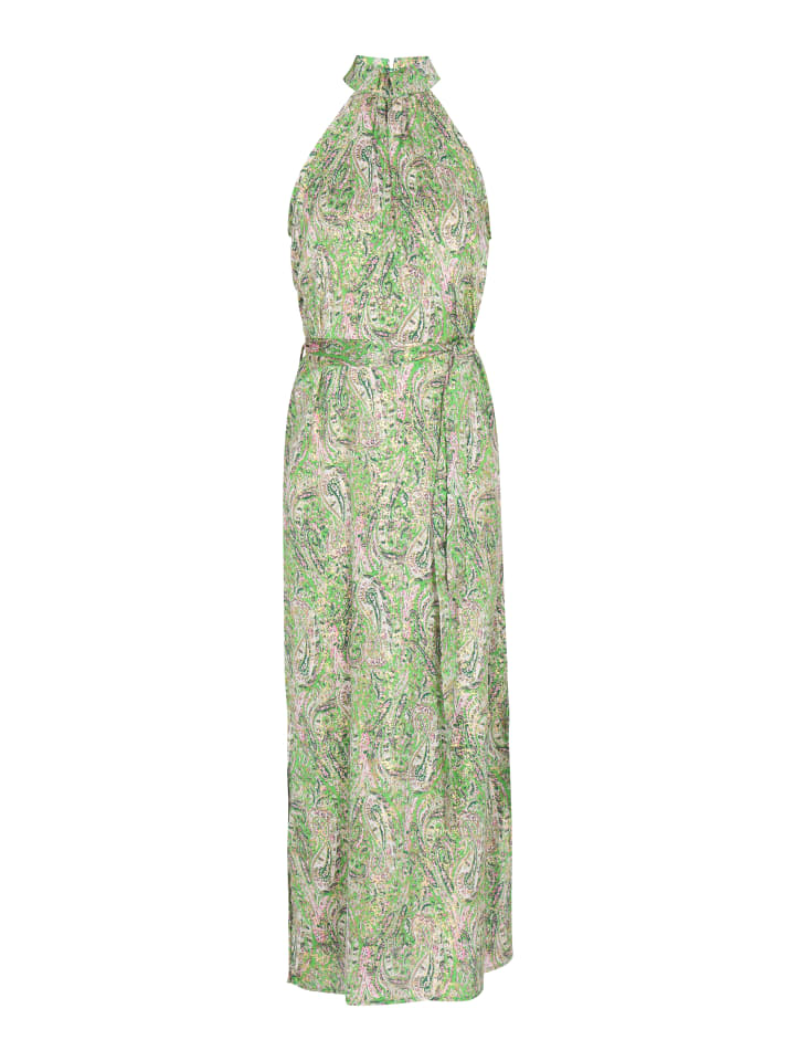 Women Dress in Green Multicolor