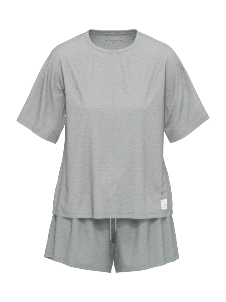 Shorty Manila in grau-mittel-melange