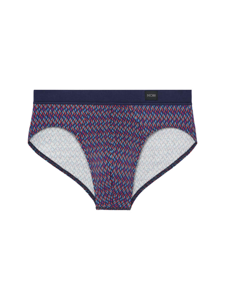 Minislip Comfort Mini Briefs Ocean Drive in red print