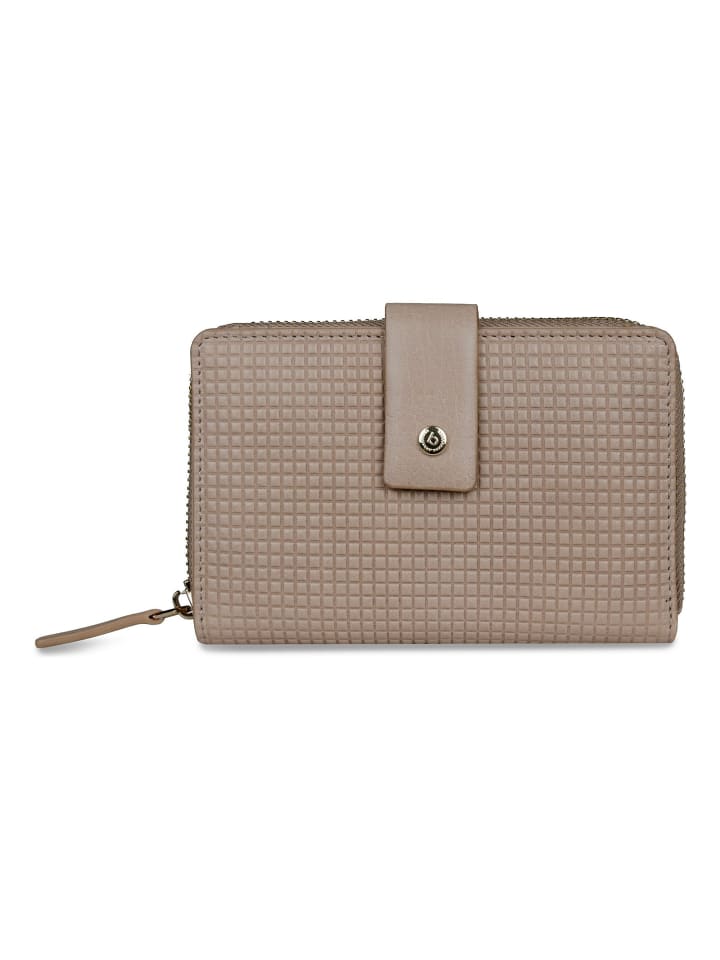 Noemi Geldbörse RFID Schutz Leder 14 cm sand