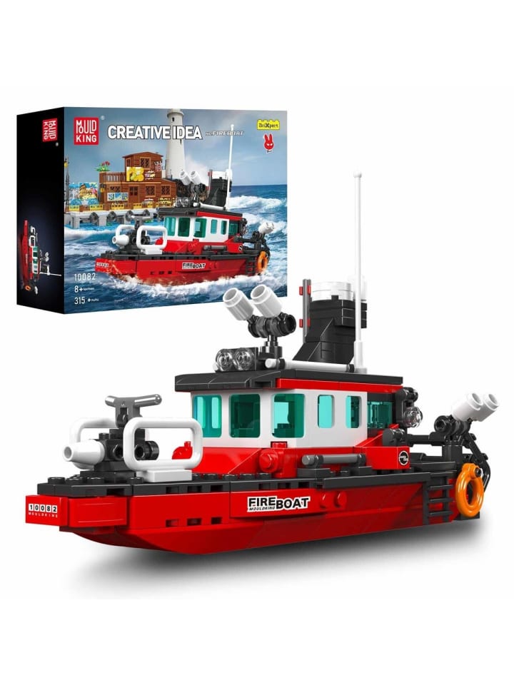 Mould King 10082 Fireboat