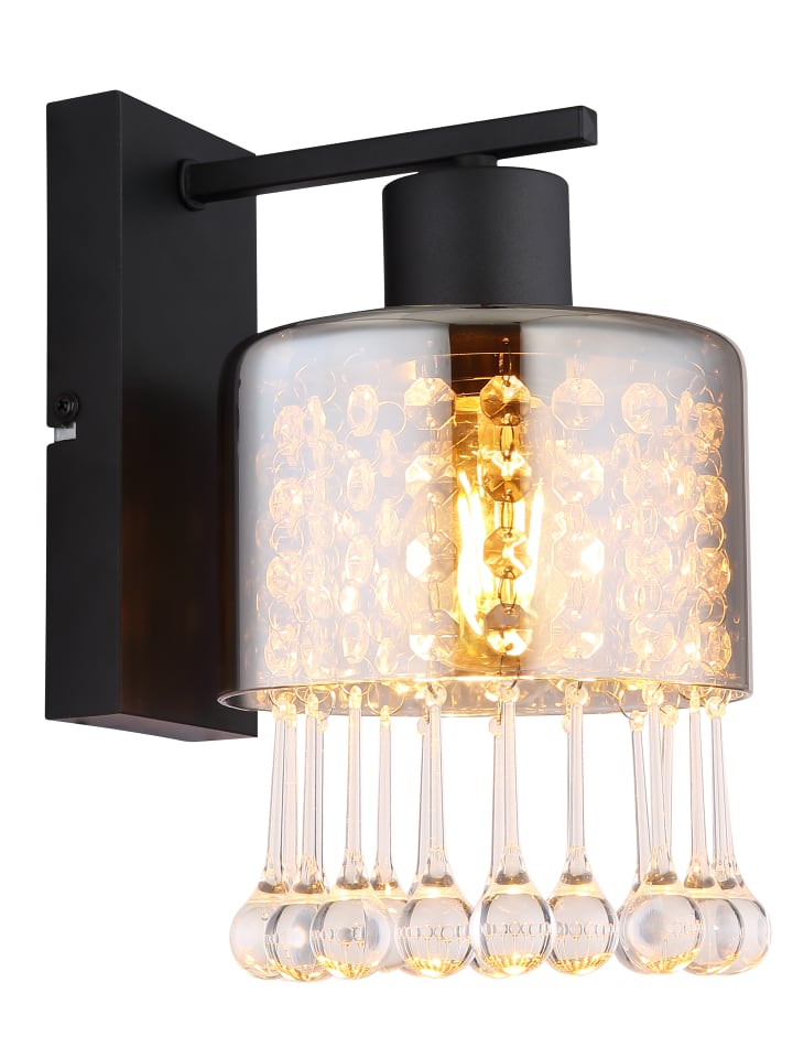 Wandleuchte "HENDRY" in black