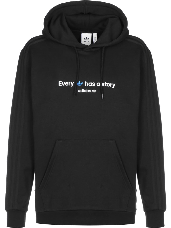 Kapuzenpullover in black