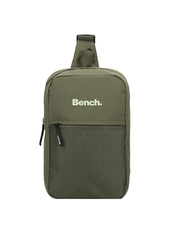 Sling Bag RFID Schutz 28 cm olivgrün