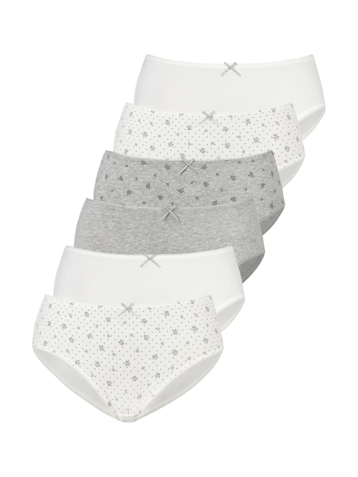 Jazz-Pants Slips in creme, grau