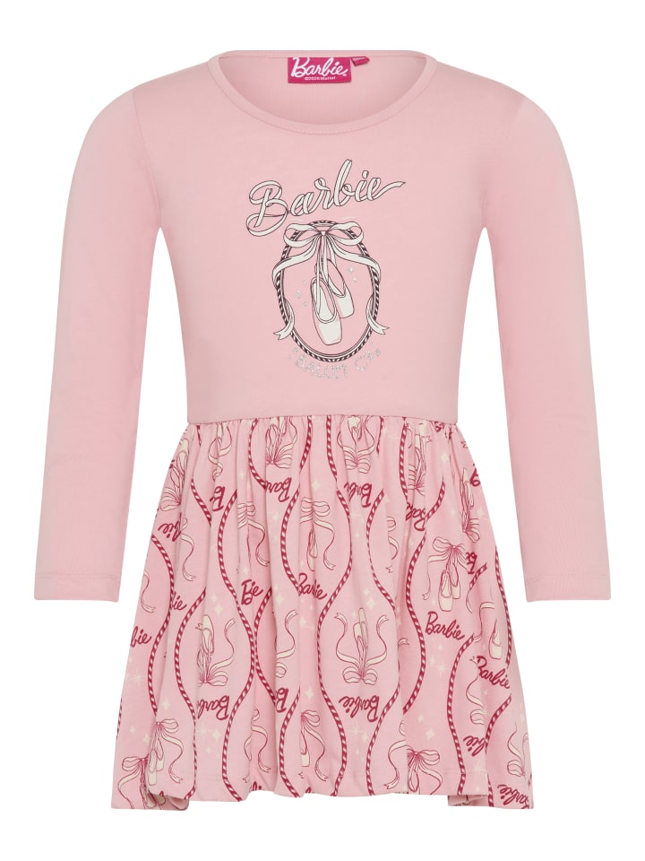 Jerseykleid in rosa