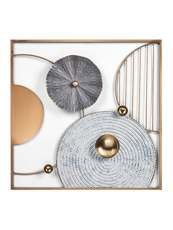 Metallbild DALIO in Gold