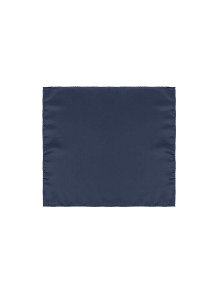 Blau Seide Tasche eckig