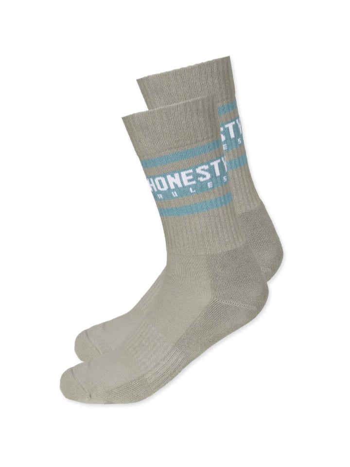 Socken " Sport " in moos
