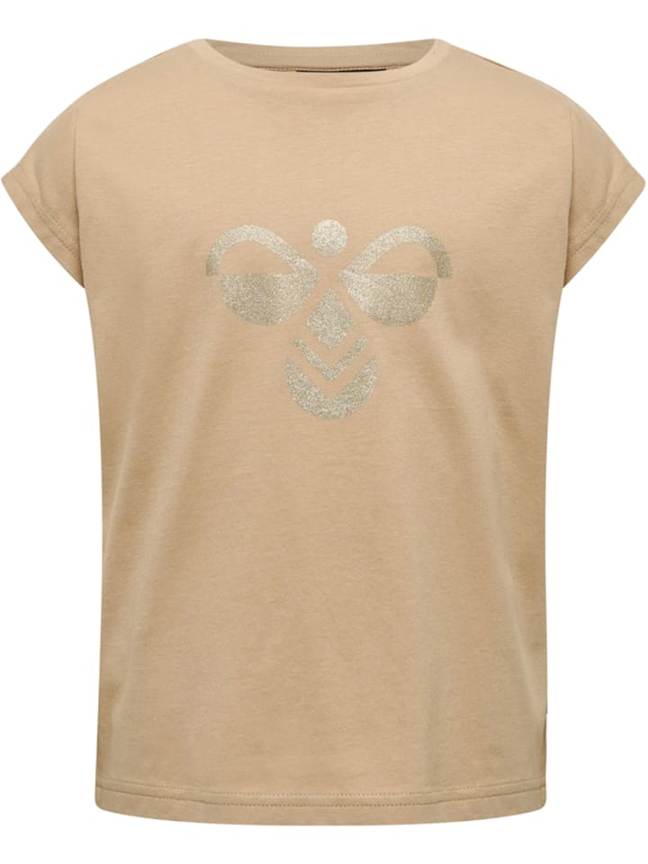 T-Shirt Hmldiez Mädchen in HUMUS