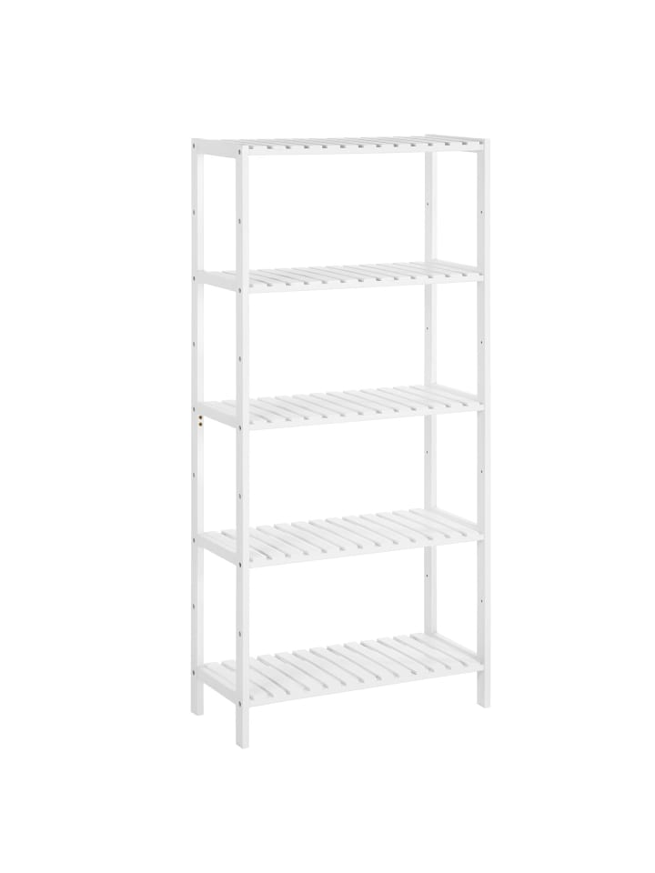 Badezimmerregal in Weiß - (B)26 x (H)130 x (T)60 cm