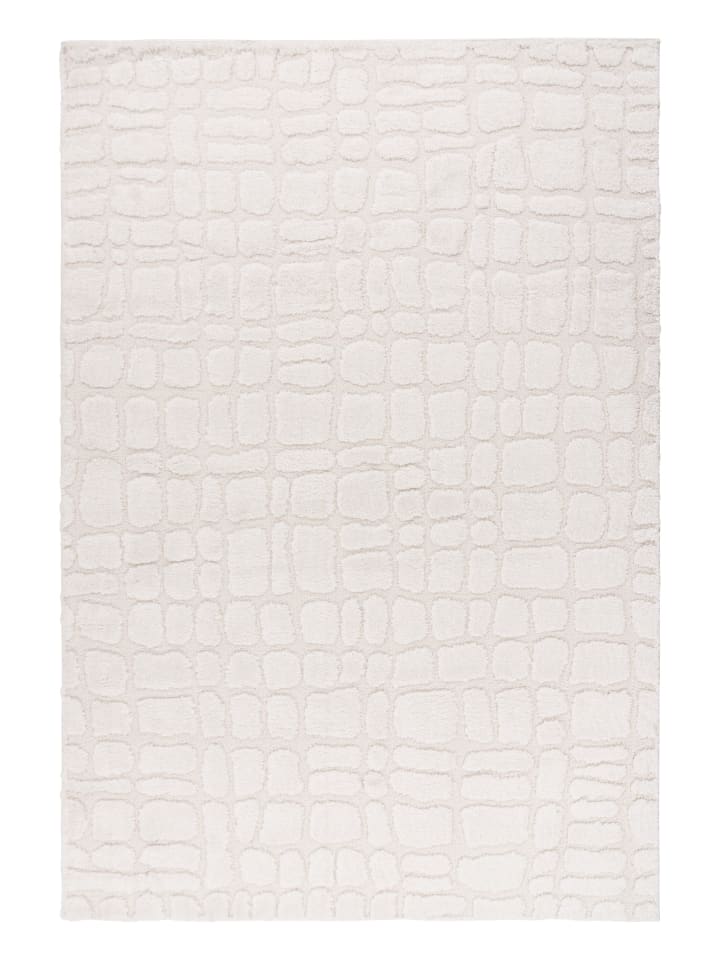 Wohnzimmer Teppich – Kurzflorteppich Angel 125 in creme