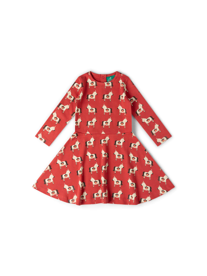 Langärmliges Spinny-Kleid in Lila