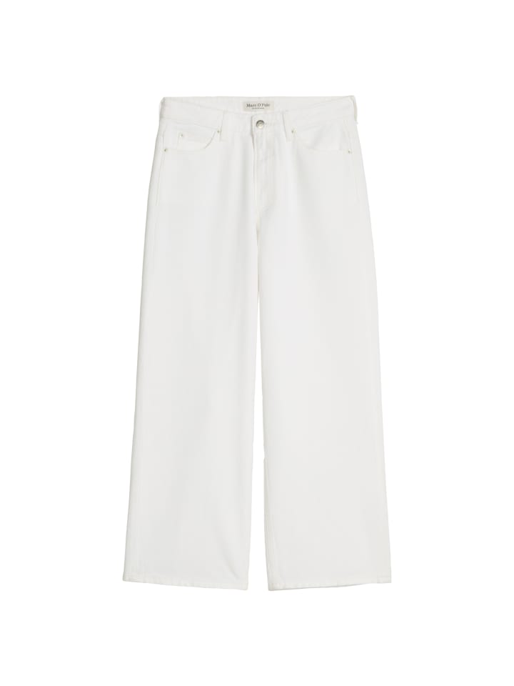 Jeans Model Tolva wide culotte in Weiß