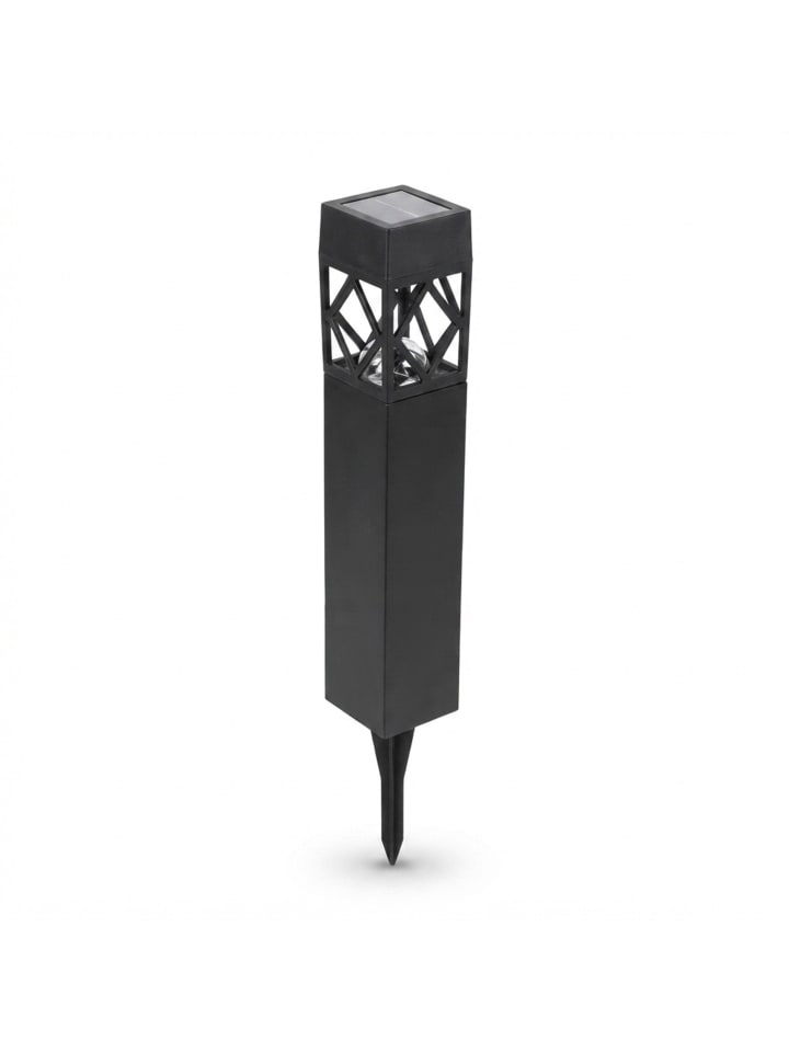 5 x Solarlampe in Schwarz