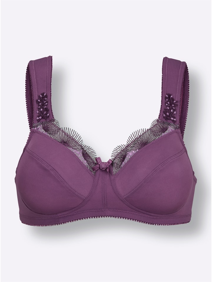 BH ohne Bügel in violett
