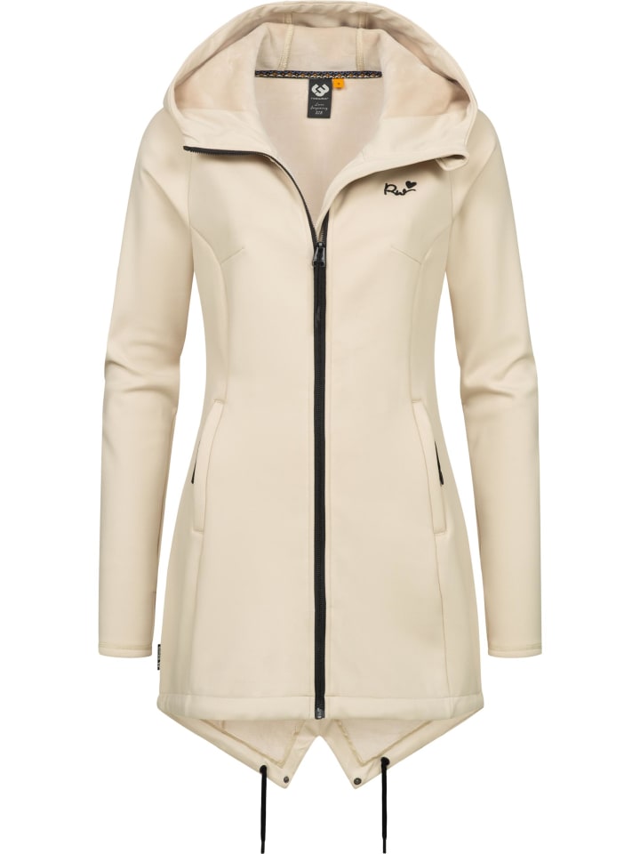 Sweatjacke Wingi in Ecru