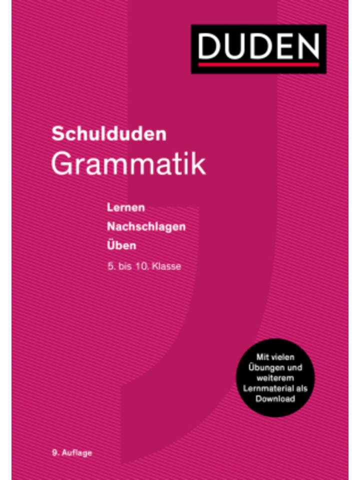 Buch - Schulduden Grammatik