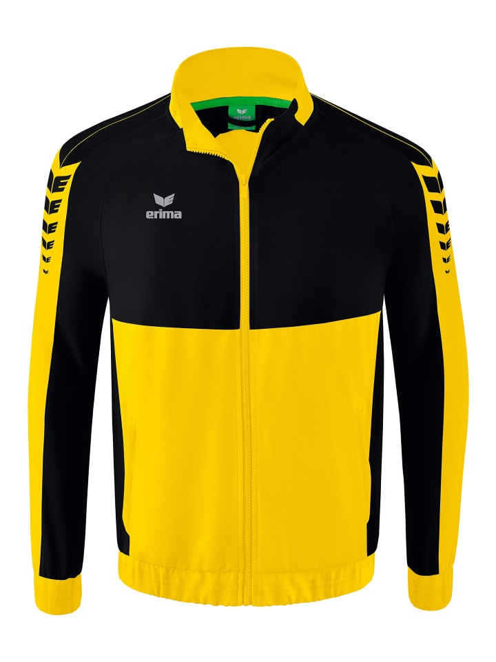 Kinder Six Wings Präsentationsjacke in gelb/schwarz