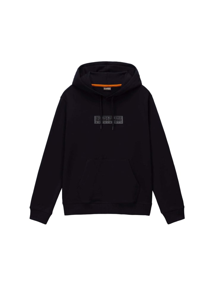 Kapuzenpullover B-BOX LOGO H1 in Black Beauty