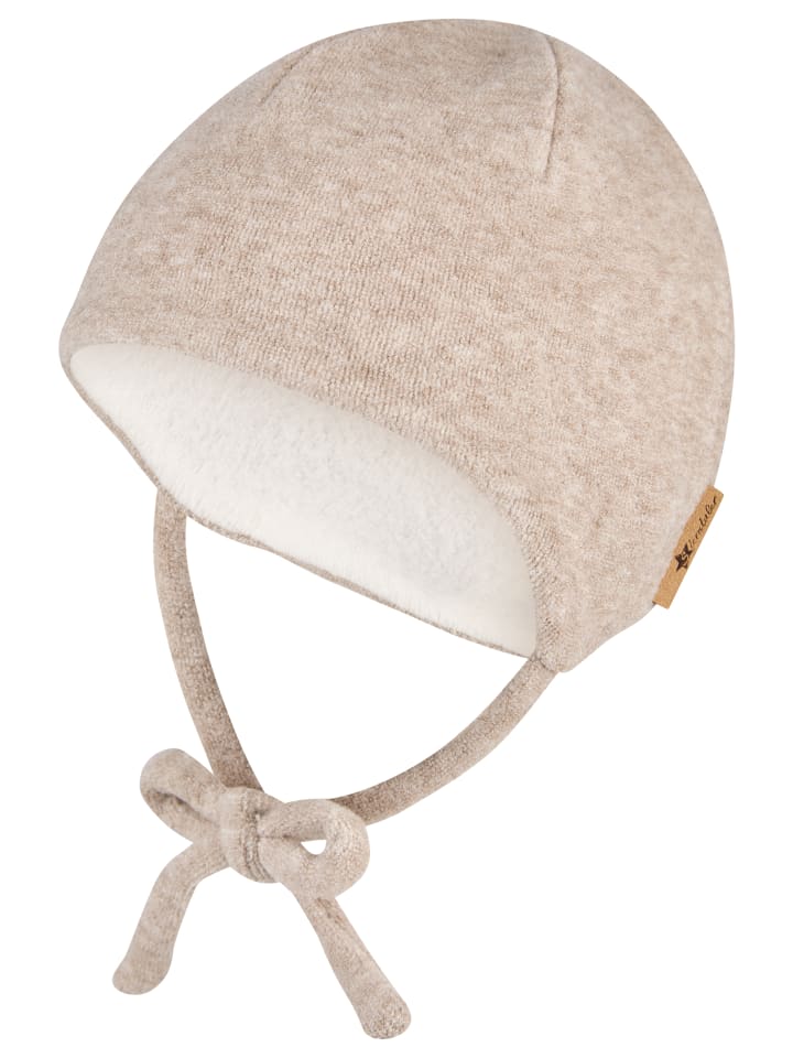 Beanie Melange in braun mel.