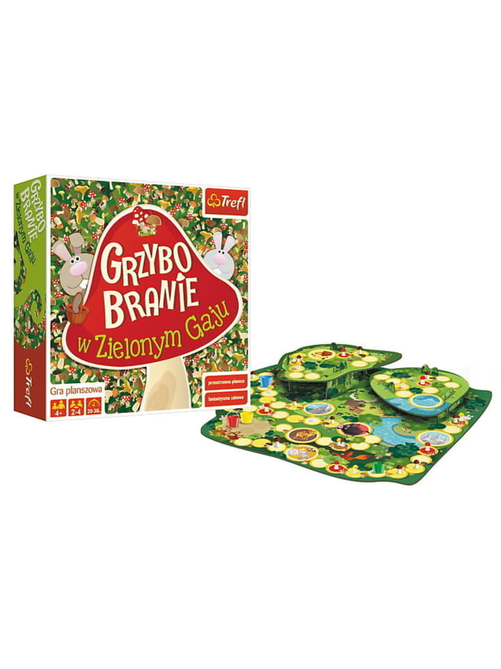 Brettspiel Pilze sammeln im Zielony Grove von Trefl 00988