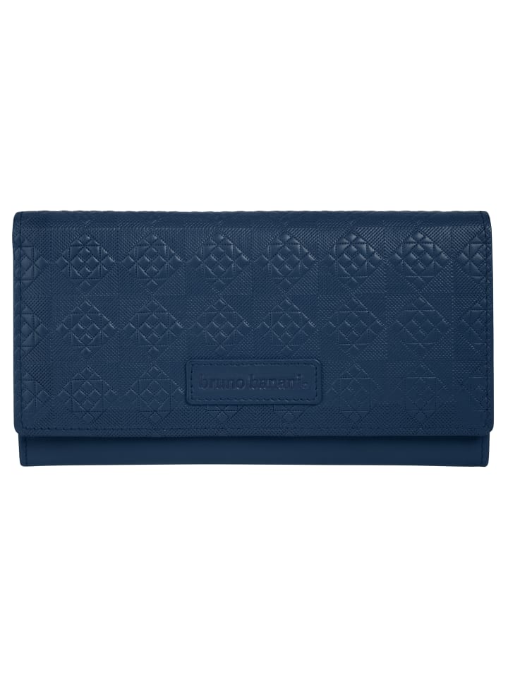 Geldbörse echt Leder in blau
