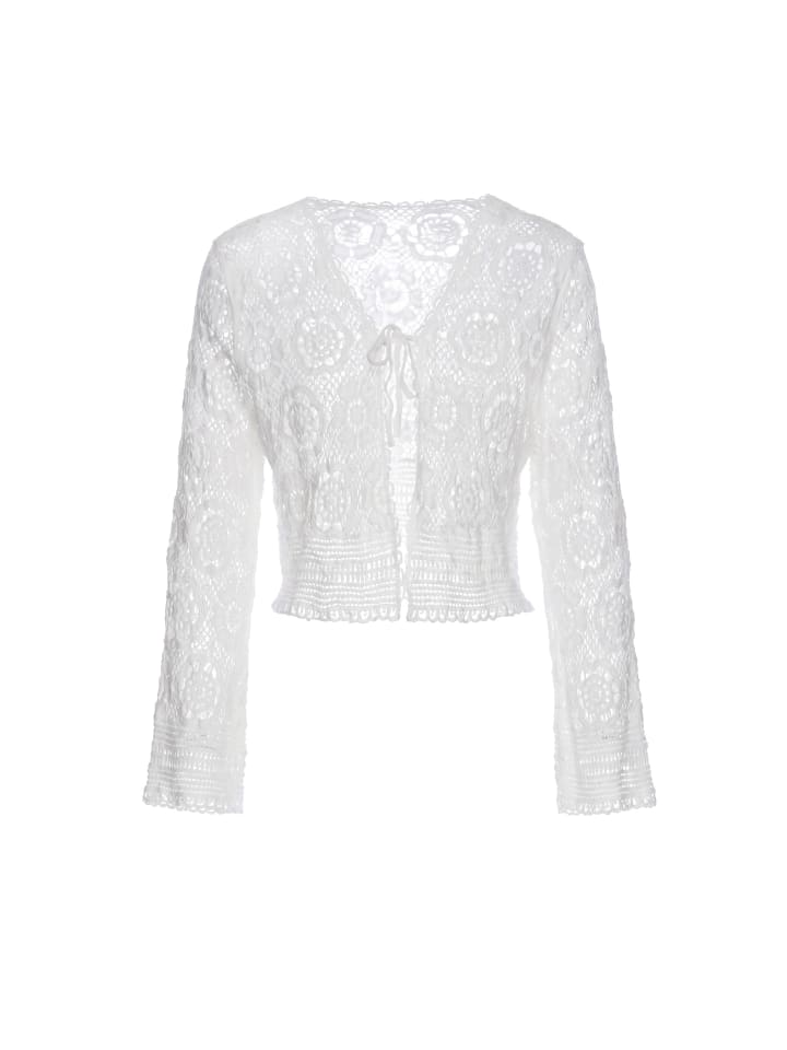 Women Cardigan in White